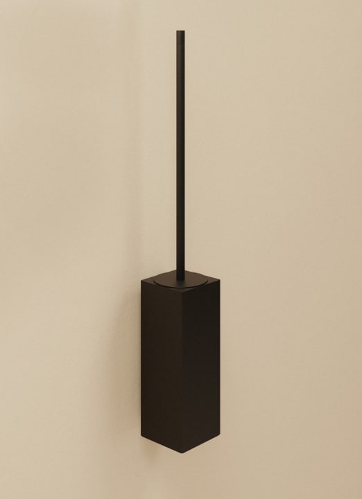 Cosmic Metric Wand-Toilettenbürstenhalter – Schwarz matt · WJP038A9001036