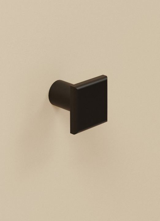 Cosmic Kubic Haken – W:3,5 D:4 H:3,5 cm – Schwarz matt · WJP043A3011036