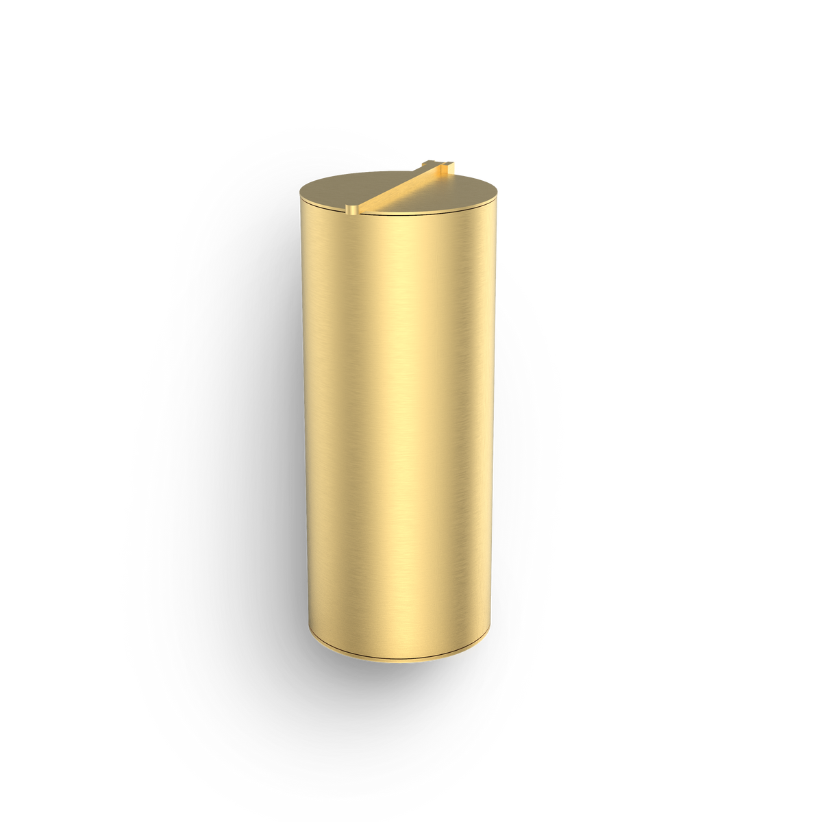 Decor Walther BIN 4 Badeimer wandmontiert – Gold Matt PVD – Art. 0615182