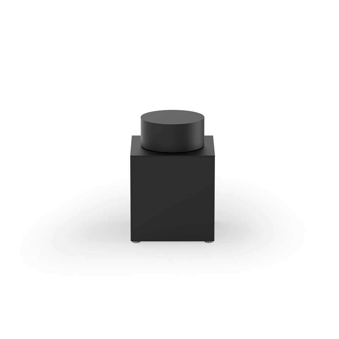 Decor Walther DW 3655 N Dose mit Deckel – Schwarz matt – Art. 0861060