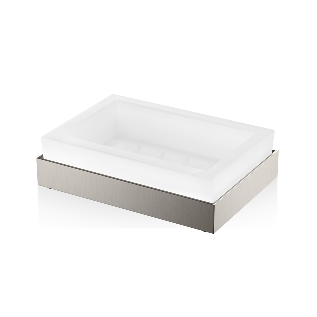 Decor Walther CORNER Seifenschale – Nickel satiniert – Art. 0562634