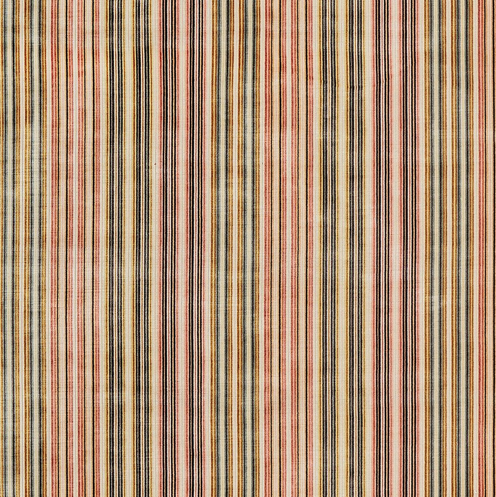 Osborne & Little Molina – Stoff – F7993-03 – Gold / Coral