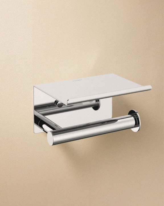 Cosmic Architect S+ Rollenhalter mit Deckel – Chrom