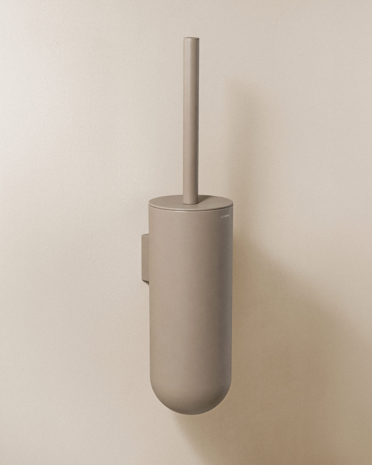 Cosmic Geyser Wand-Toilettenbürstenhalter – Sand