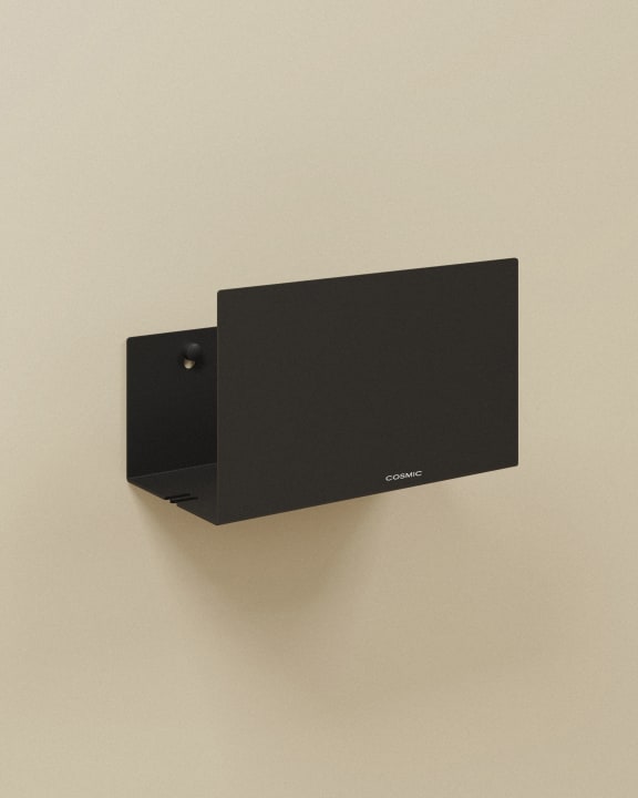 Cosmic Nook Seifenschale – Schwarz matt