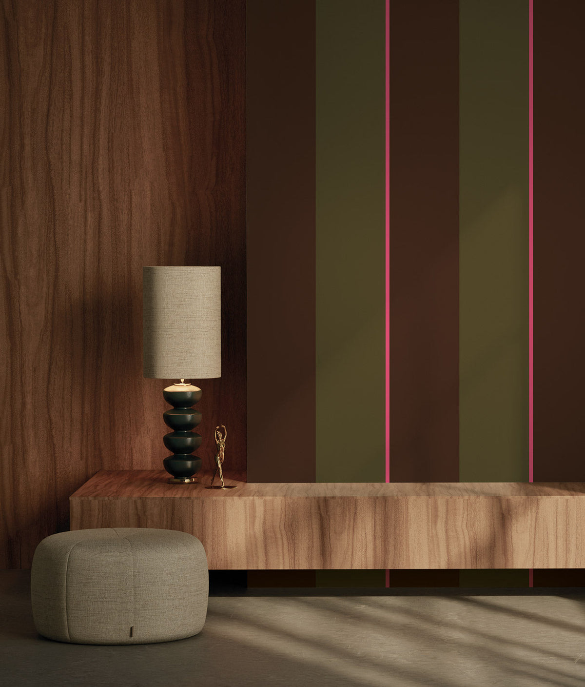 KEK Amsterdam Bold Stripes FU-009 Tapete-Tapete-KEK Amsterdam-97,4 × 280 cm (2 Bahnen)-TOJU Interior