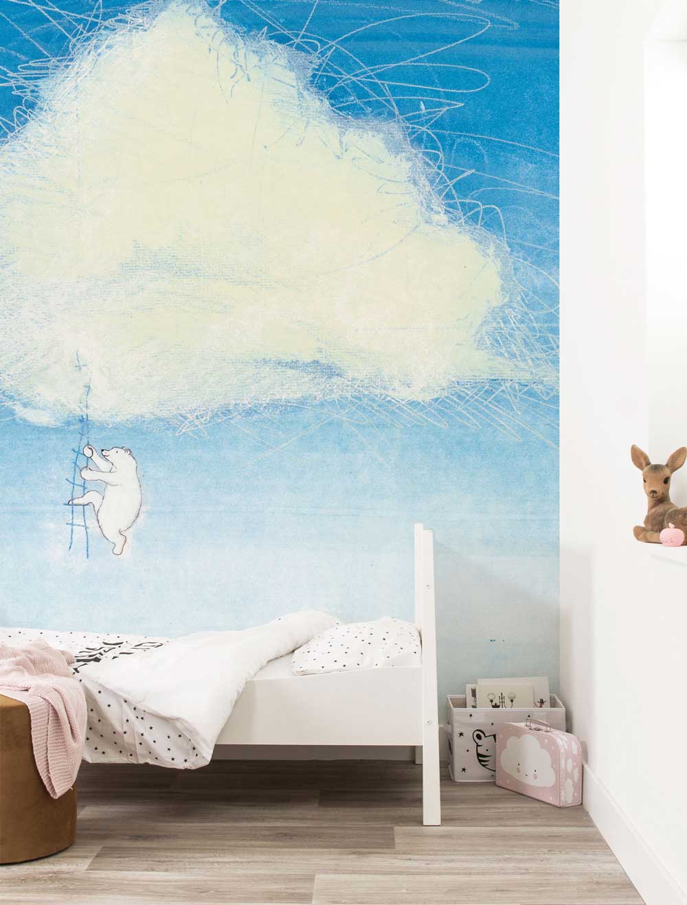 KEK Amsterdam Climbing the Clouds Wandbild im Kinderzimmer