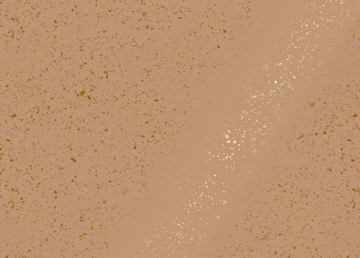KEK Amsterdam Terrazzo Gold Camel – Tapetenmotiv