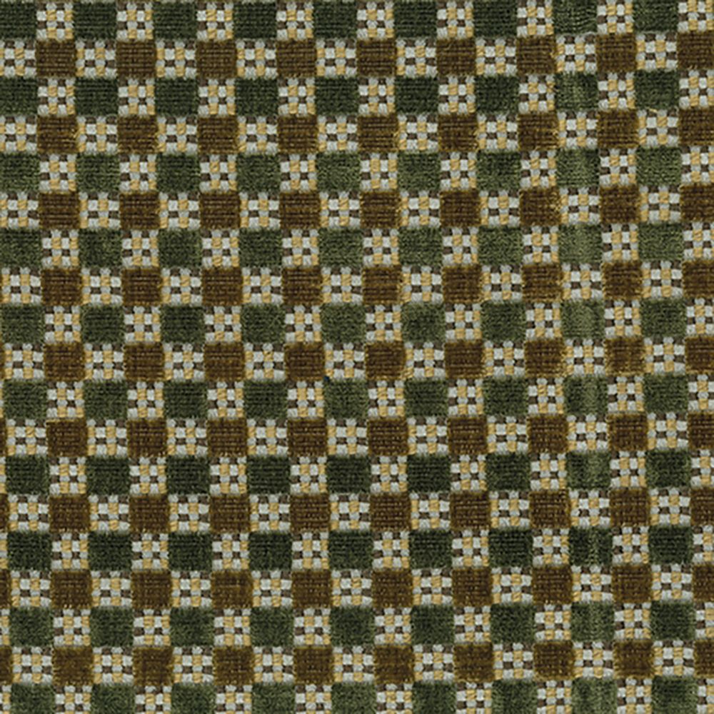 Nina Campbell Theodora – Stoff – NCF4571-04 – Olive / Old Gold