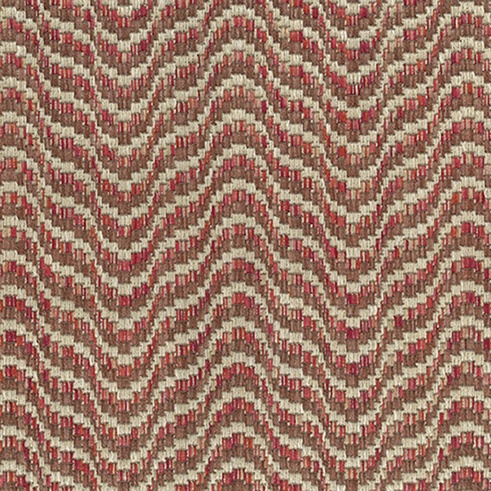 Nina Campbell Ondoso – Stoff – NCF4572-03 – Red / Clay