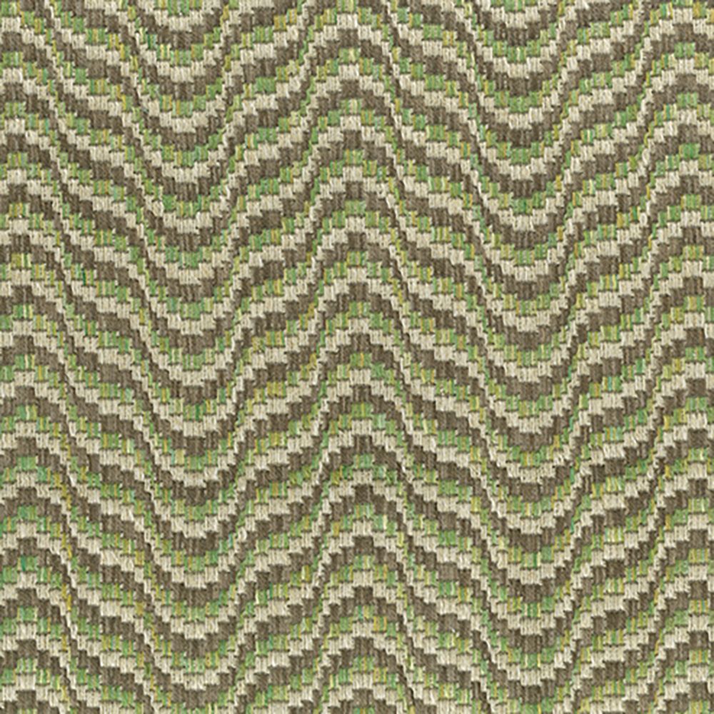 Nina Campbell Ondoso – Stoff – NCF4572-06 – Green / Taupe