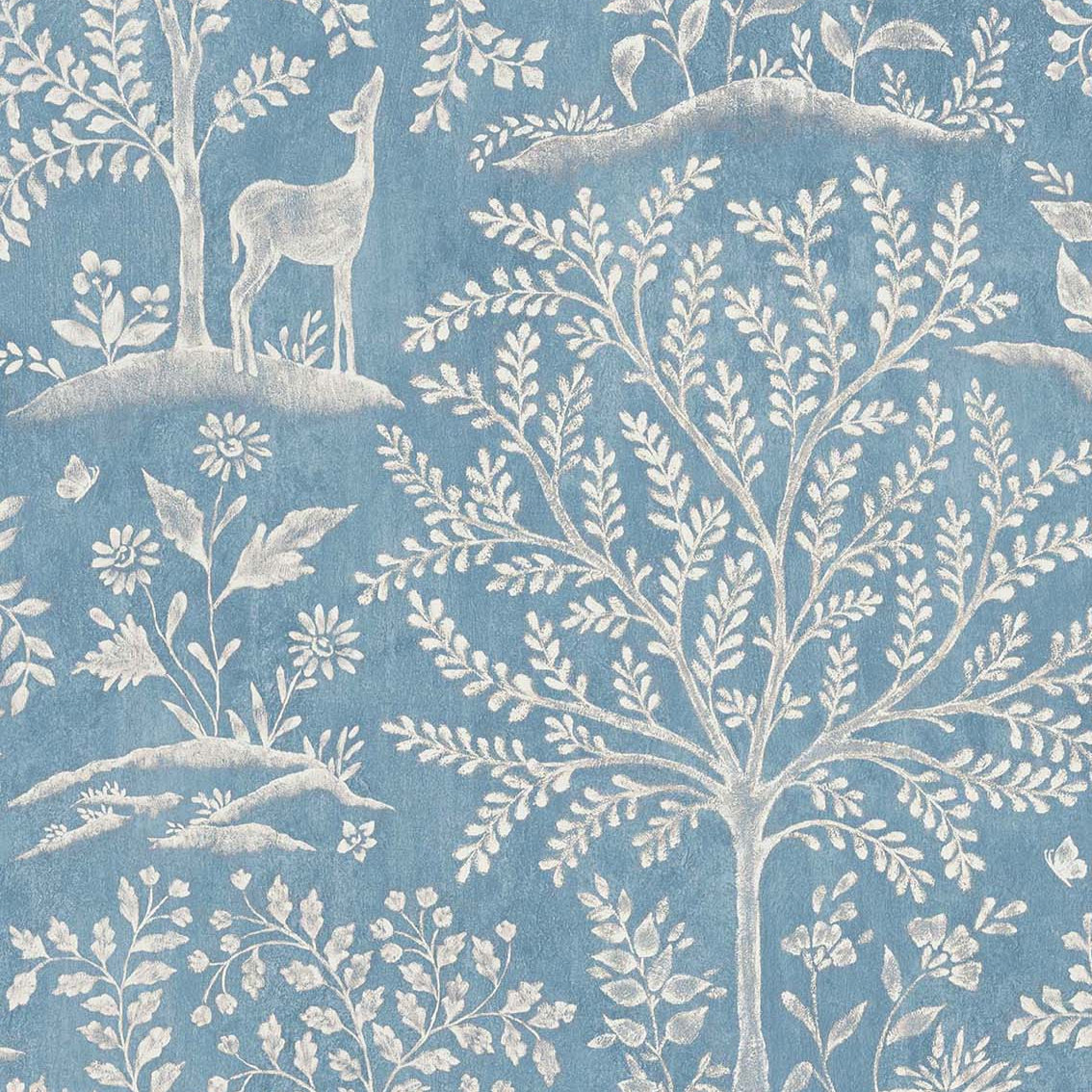 Nina Campbell Forêt Tapete – Originalmuster NCW4490-03