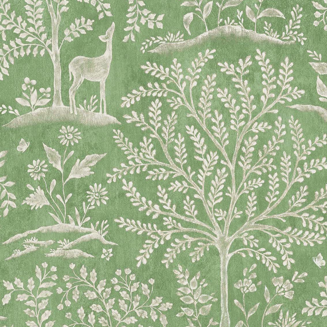 Nina Campbell Forêt Tapete – Originalmuster NCW4490-05