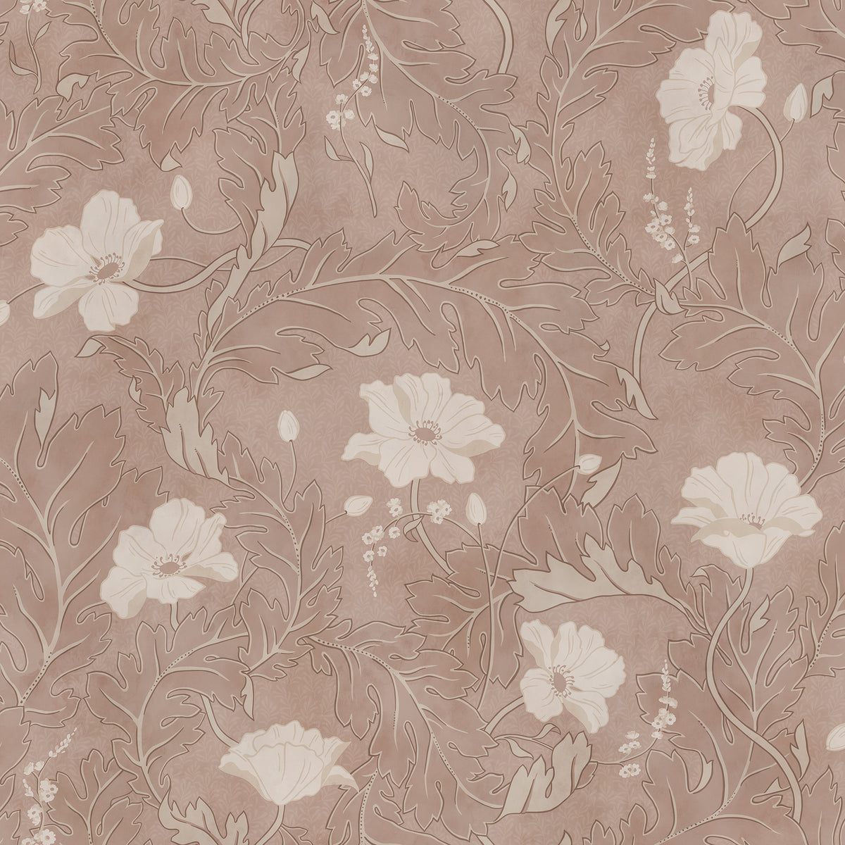 Sandberg Poppy Blush 660-24 – Tapetenmuster