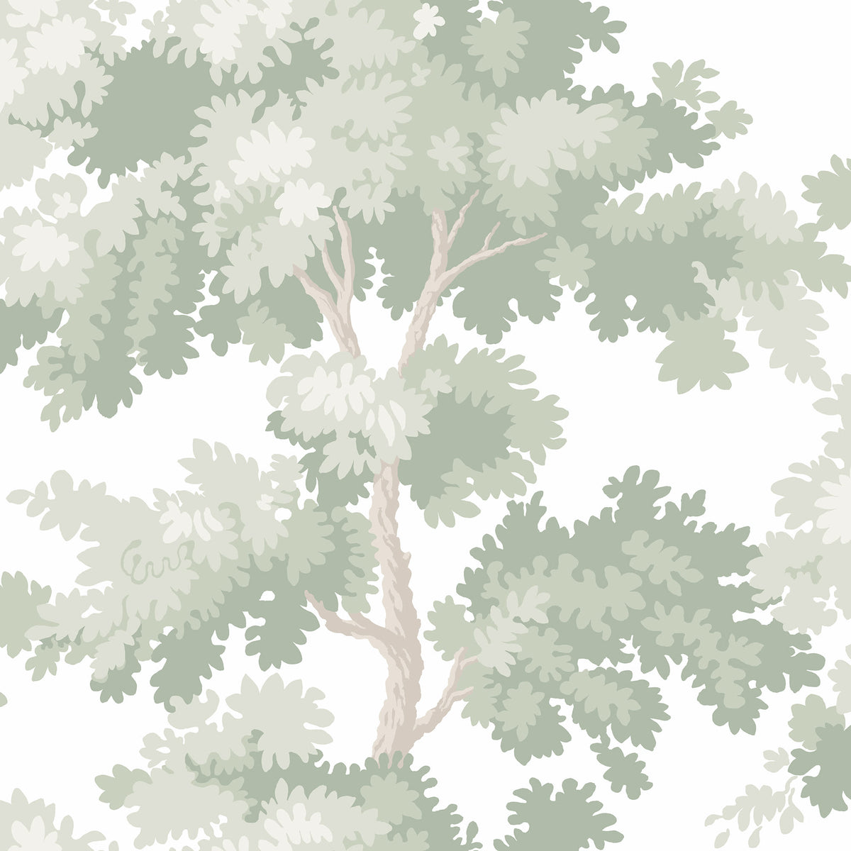 Sandberg Raphael Light Green S10381 – Tapetenmuster