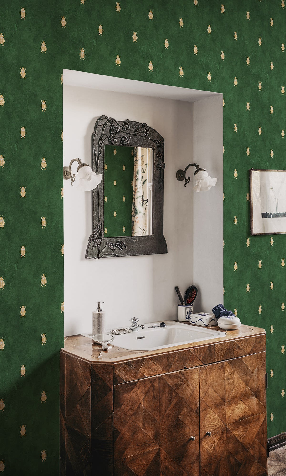 Sandberg Audrey Dark Green S10451 – Raumansicht