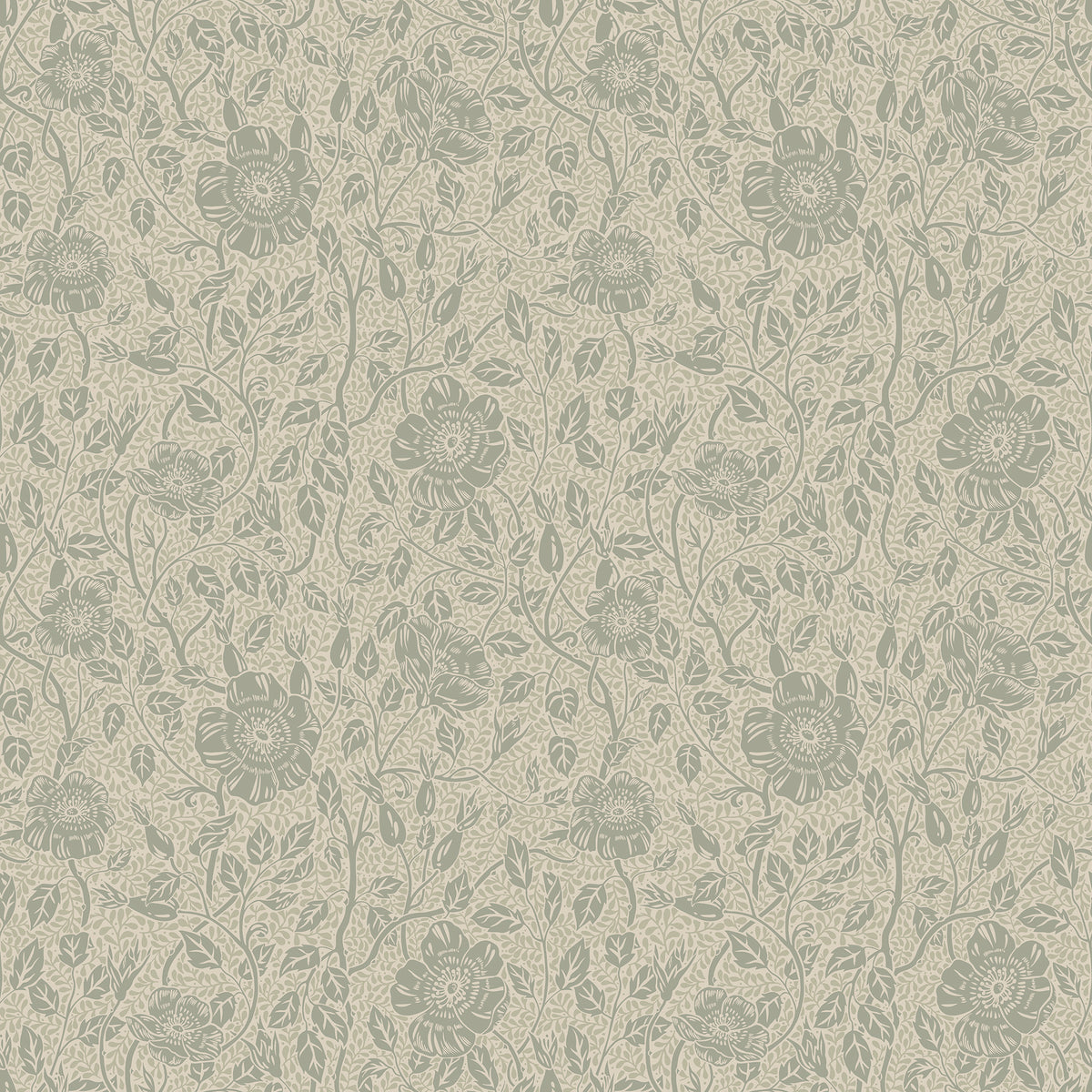 Sandberg Anton Sage Green S10569 – Tapetenmuster