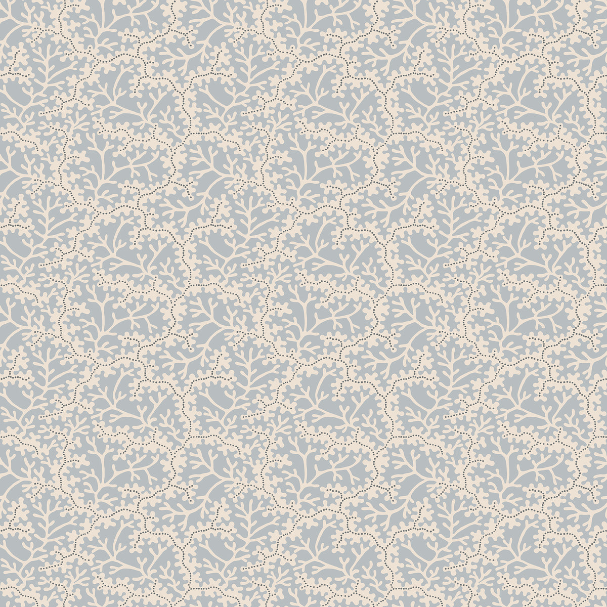 Sandberg Coral Light Blue S10673 – Tapetenmuster
