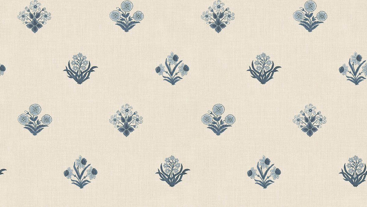 Sandberg Amy Blue S10817 – Tapetenmuster