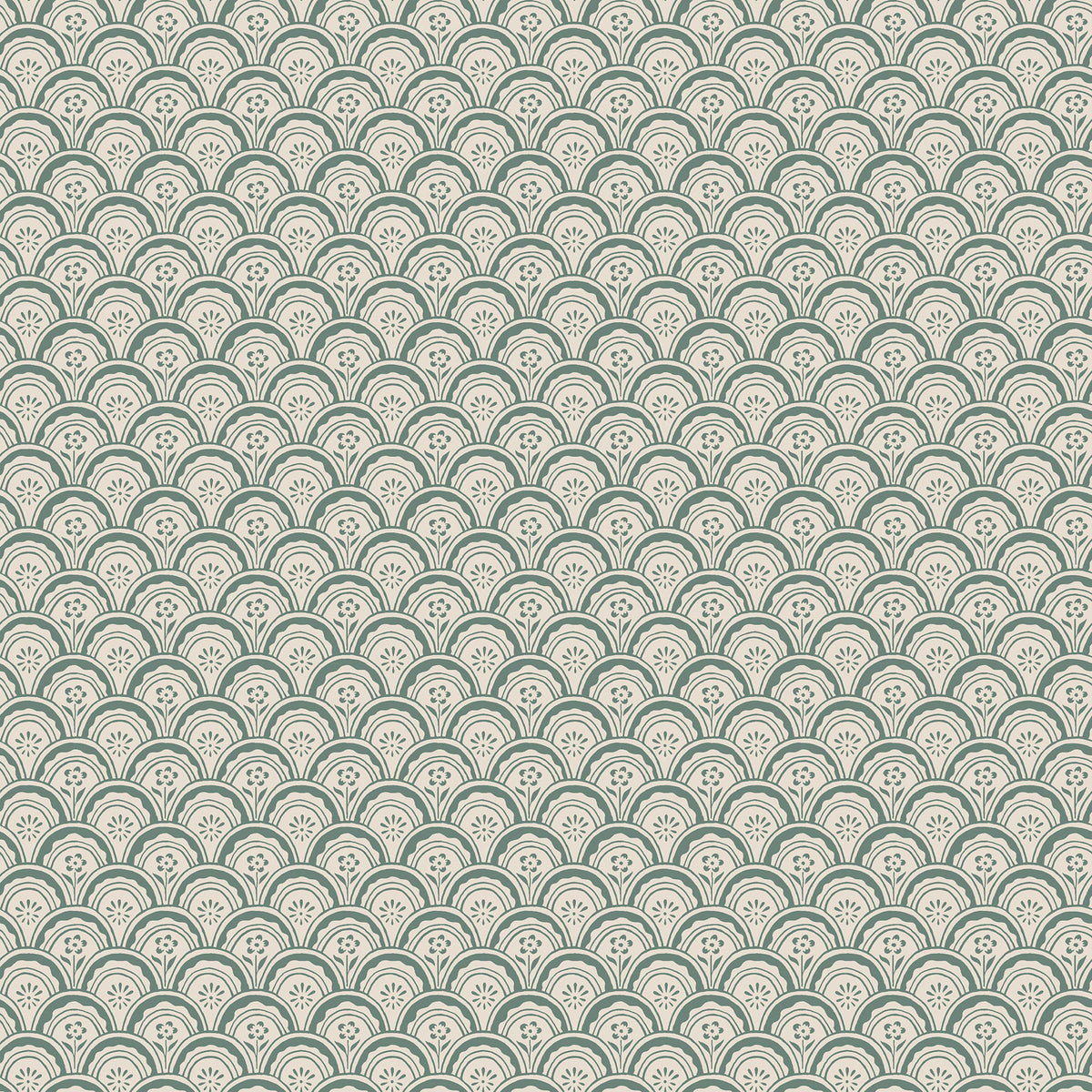 Sandberg Beata Moss Green S10236 – Tapetenmuster