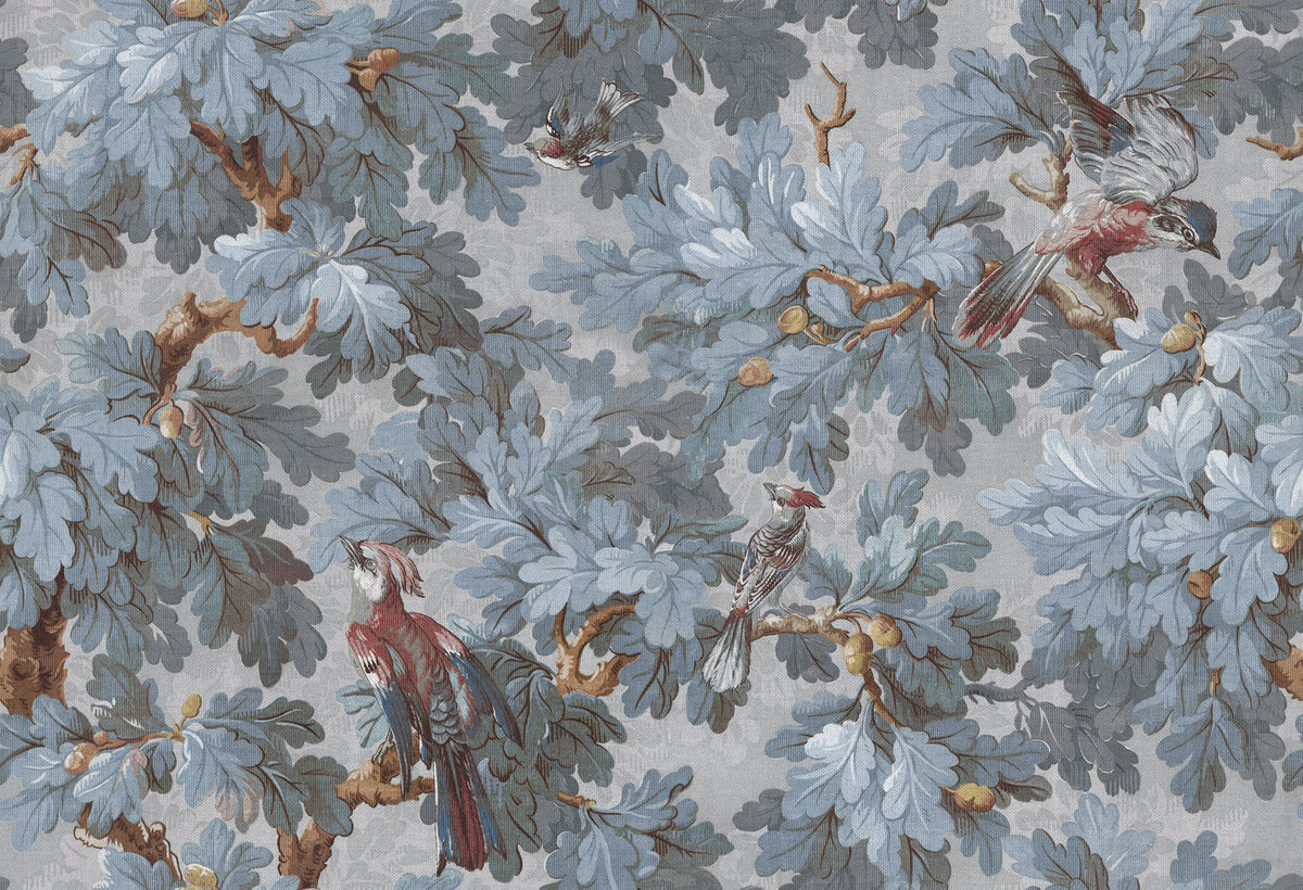 Sandberg Benjamin Misty Blue S10274 – Tapetenmuster