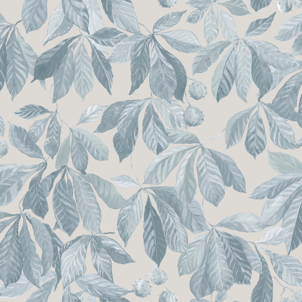 Sandberg Kersti Soft Blue S10145 – Tapetenmuster