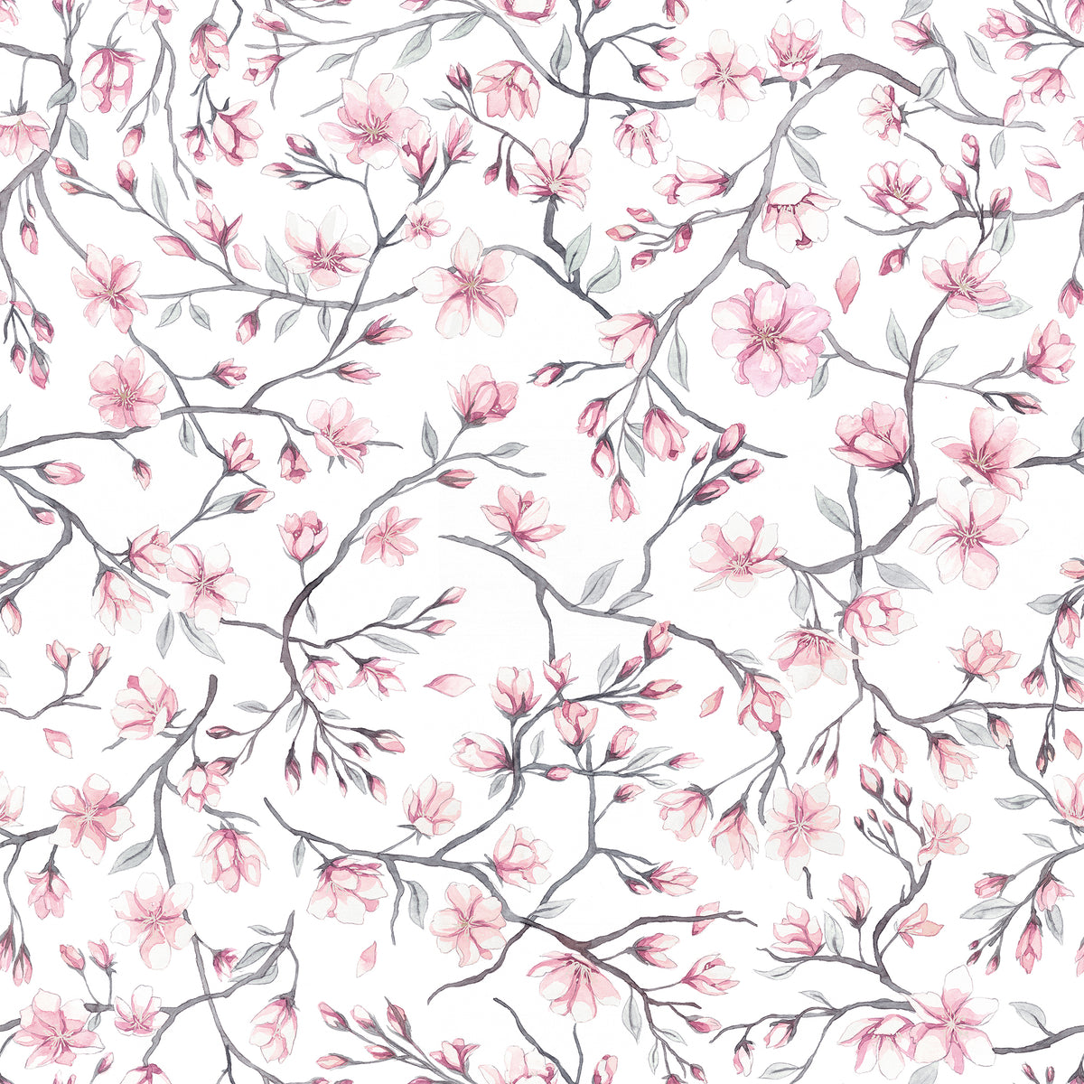 Sandberg Sakura Sky Pink 626-03 – Tapetenmuster