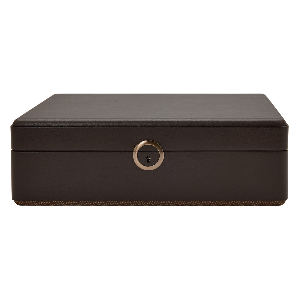 WOLF 1834 – Earth Uhrenbox für 5 Uhren – Kaffeebraun – Art. 190906 – Ansicht 1