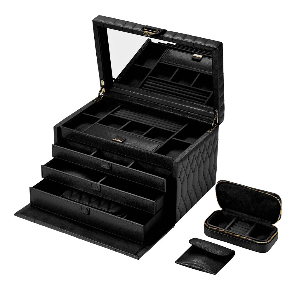 WOLF 1834 – Lauren Schmuckbox, groß – Schwarz – Art. 349802 – Ansicht 2