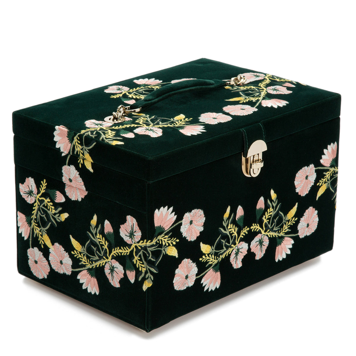 WOLF 1834 – Zoe Schmuckbox, groß – Waldgrün – Art. 393012 – Ansicht 2