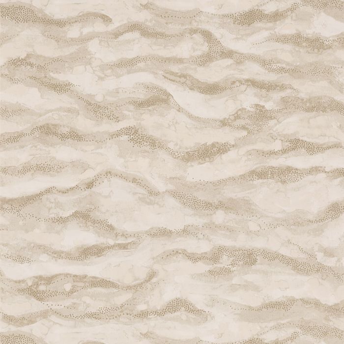 Casamance Tapete Sohar Blanc/Doré (75401630)