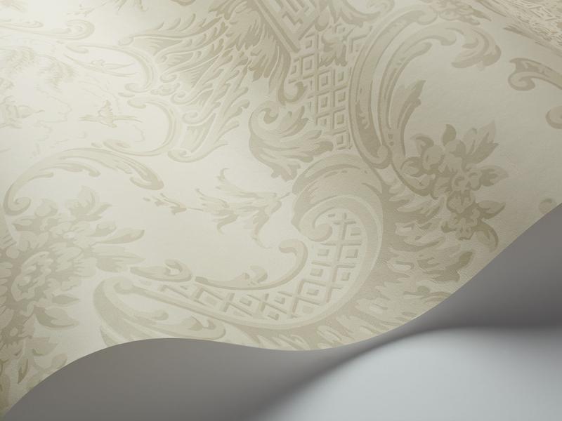 Cole and Son - Tapete Chippendale China Wallpaper-Tapeten-Cole & Son-Cream S100/3011-TOJU Interior
