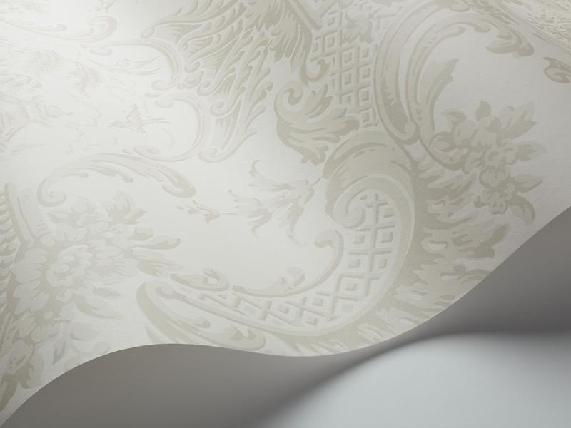 Cole and Son - Tapete Chippendale China Wallpaper-Tapeten-Cole & Son-White S100/3010-TOJU Interior