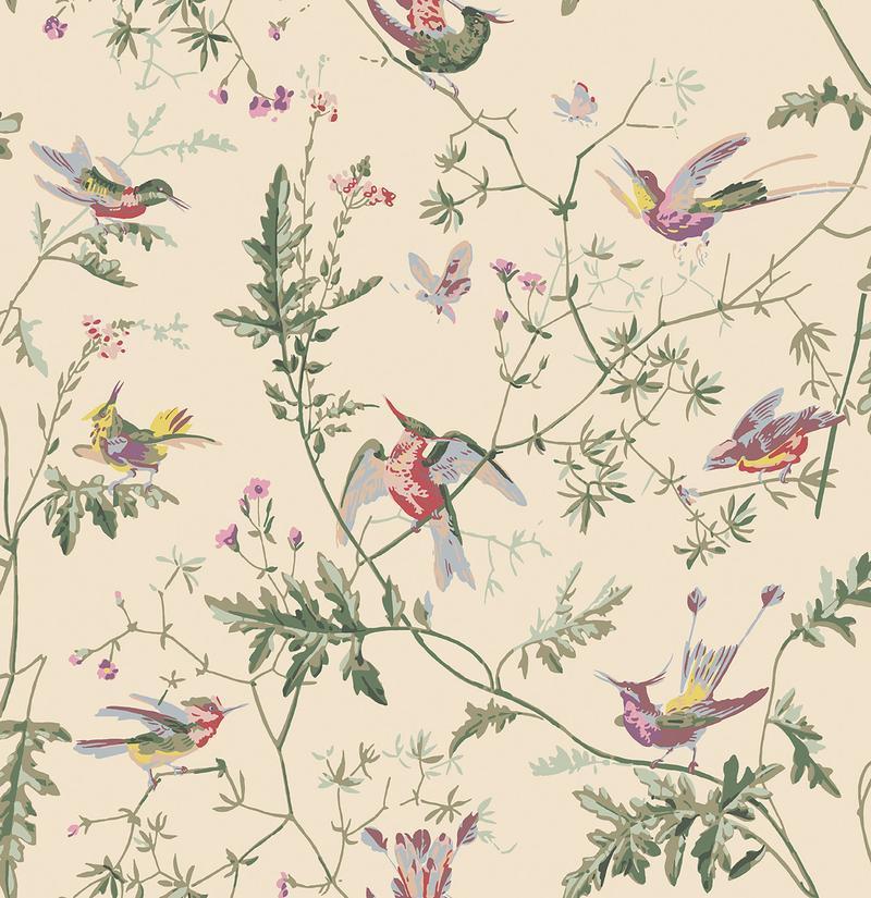 Cole and Son - Tapete Hummingbirds Wallpaper-Tapeten-Cole & Son-TOJU Interior