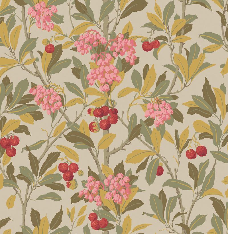 Cole and Son - Tapete Strawberry Tree Wallpaper-Tapeten-Cole & Son-TOJU Interior