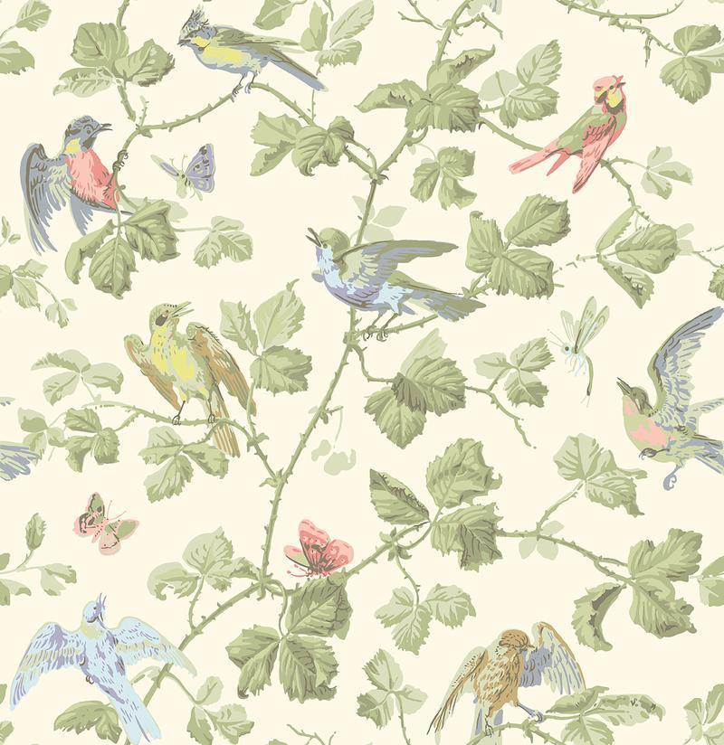 Cole and Son - Tapete Winter Birds Wallpaper-Tapeten-Cole & Son-TOJU Interior