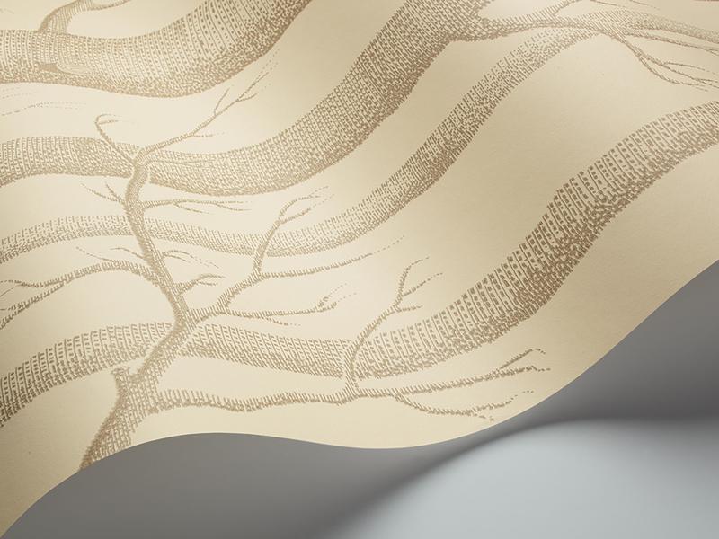 Cole and Son - Tapete Woods Wallpaper-Tapeten-Cole & Son-Linen on Cream 69/12148-TOJU Interior