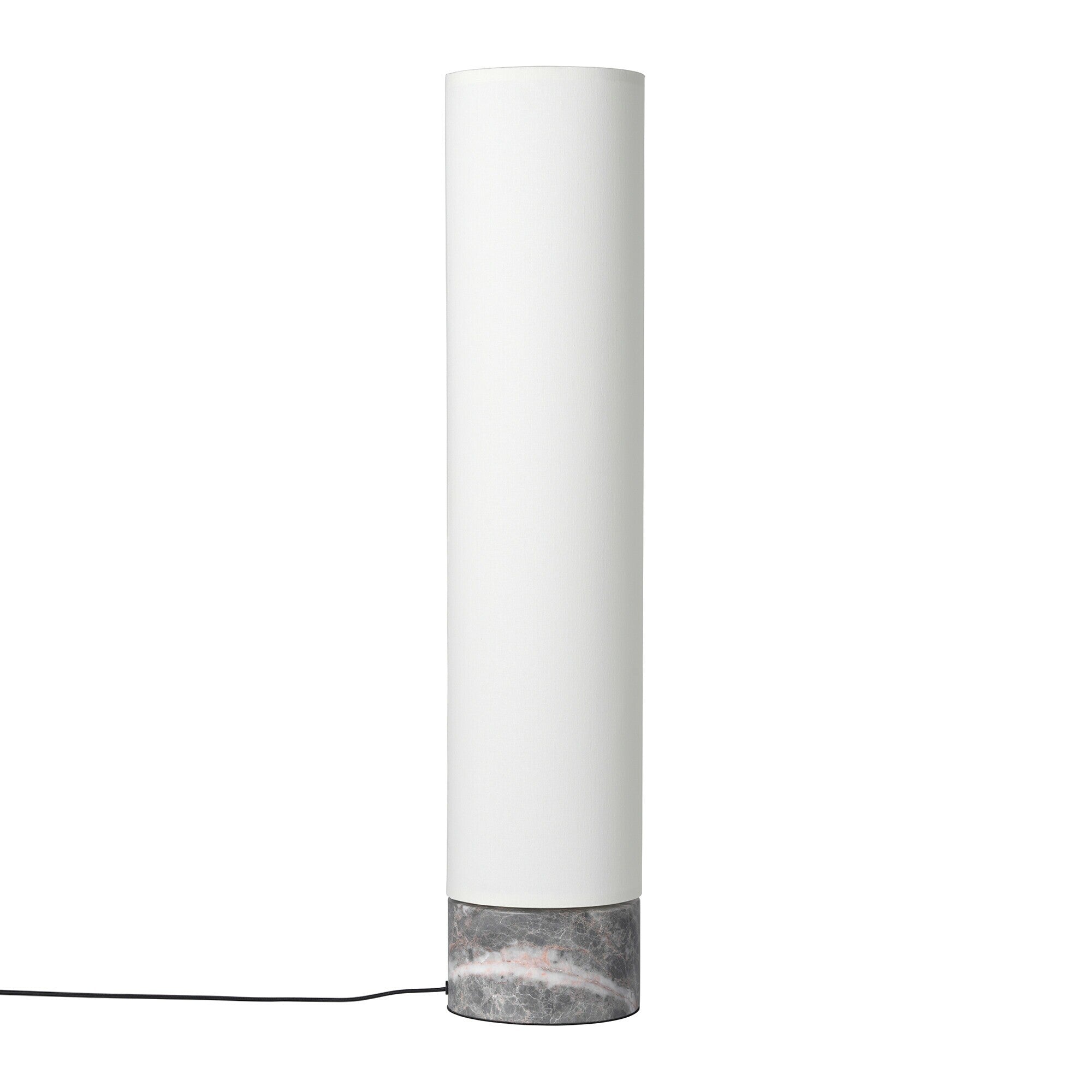 Gubi - Unbound LED Stehleuchte H 80cm-Gubi-Leinen weiß/Schirm-TOJU Interior