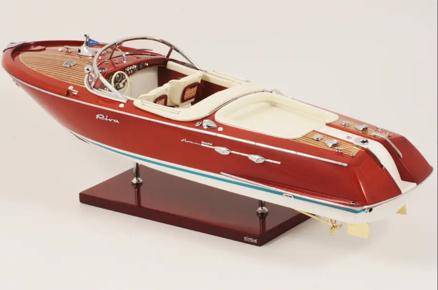 Kiade - Modellboot Riva Aquarama Special 58cm Ivory-Modellboot-Kiade-TOJU Interior