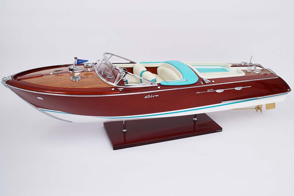 Kiade - Modellboot Riva Aquarama Special 87cm-Modellboot-Kiade-Türkis-87cm-TOJU Interior