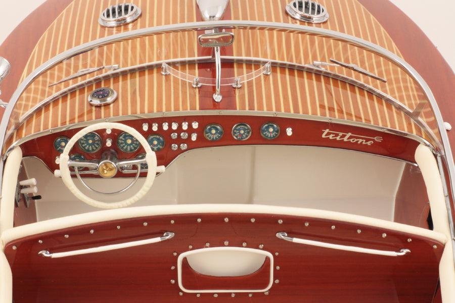 Kiade - Modellboot Riva Super Tritone 82cm Ivory-Modellboot-Kiade-TOJU Interior