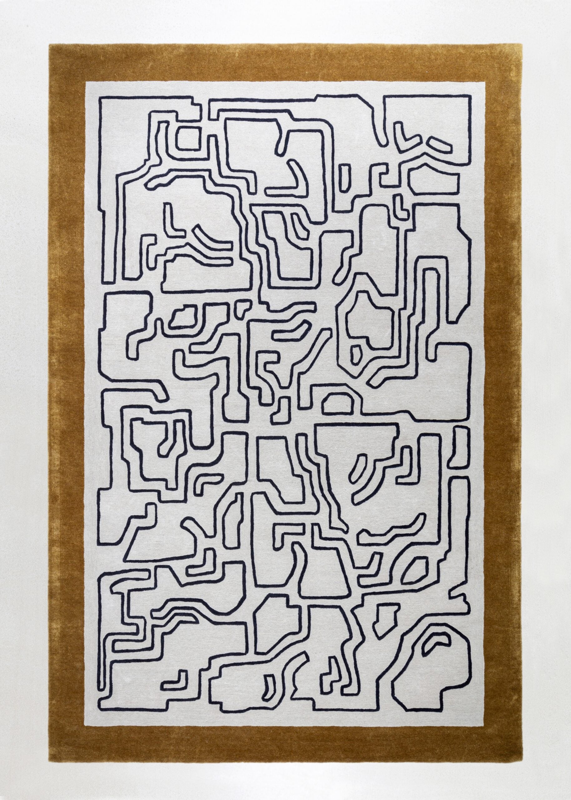 Massimo Copenhagen - Teppich Fragment 2 (border) – Structures by OEO Studio-Teppiche-Massimo Copenhagen-170×240-TOJU Interior