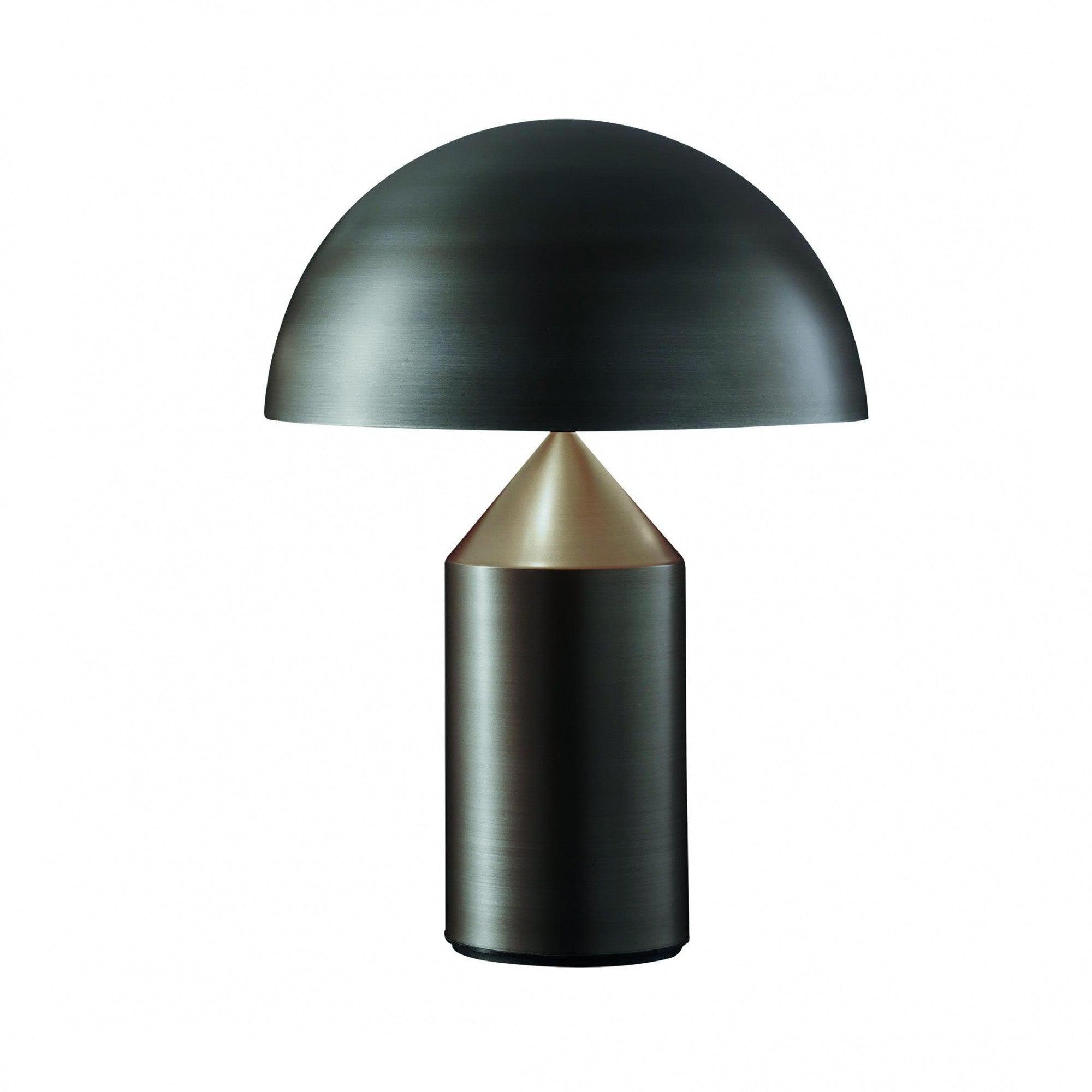 Oluce -Atollo Tischleuchte bronze-Leuchten-Oluce-Atollo 238 - H x Ø 35x25cm/nicht dimmbar/ mit E14 Fassung-TOJU Interior