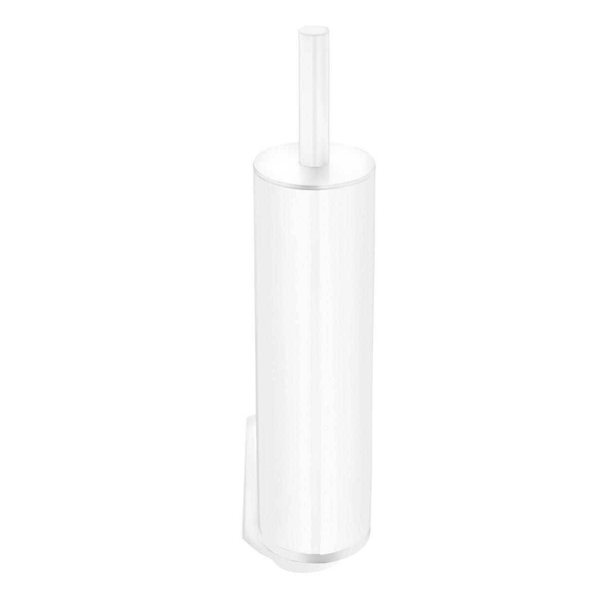 Cosmic - Toilettenbürstenhalter Black & White-Toilettenbürstenhalter-Cosmic-Weiß glänzend-TOJU Interior