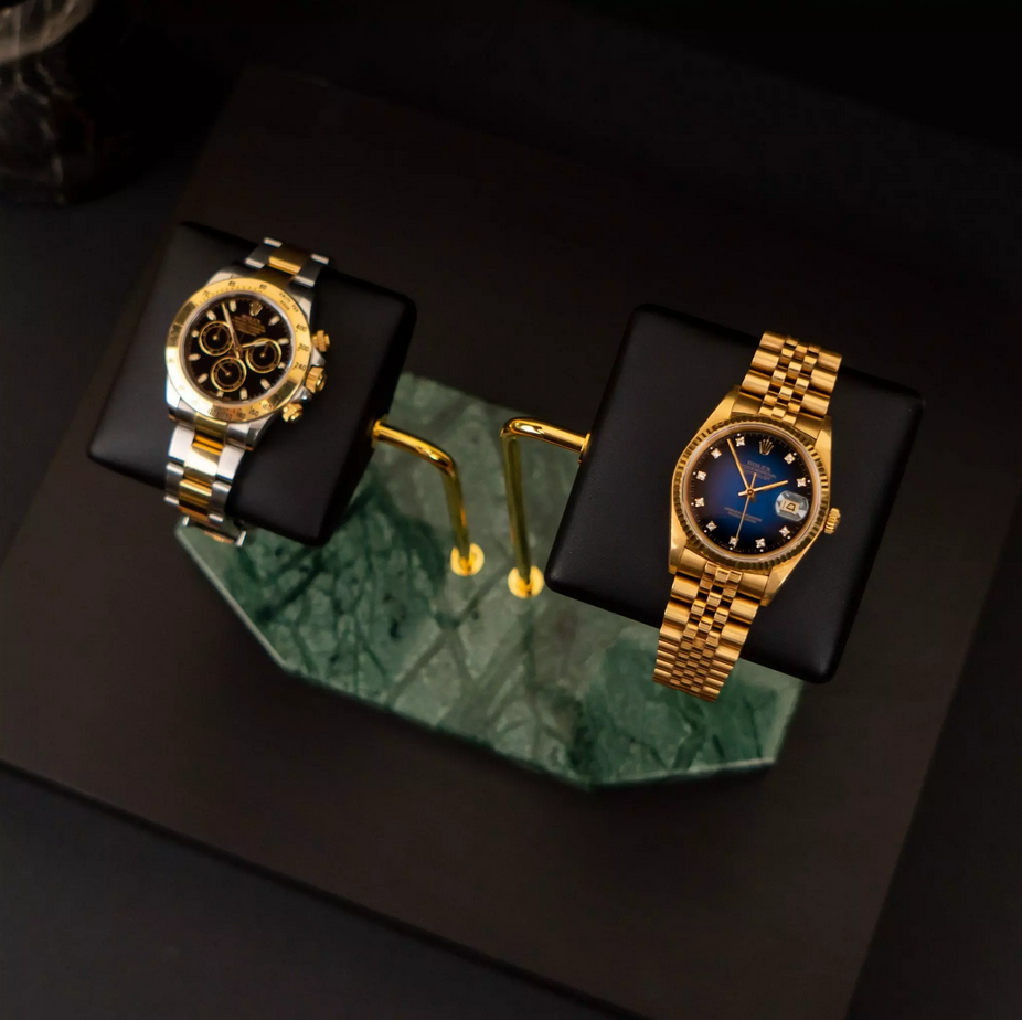 IFL Watches - Watch Stand - Royal Verde für 2 Uhren-IFL Watches-TOJU Interior